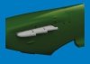 Eduard 672441 Spitfire Mk.V three-stacks exhaust rounded PRINT for EDUARD 1/72